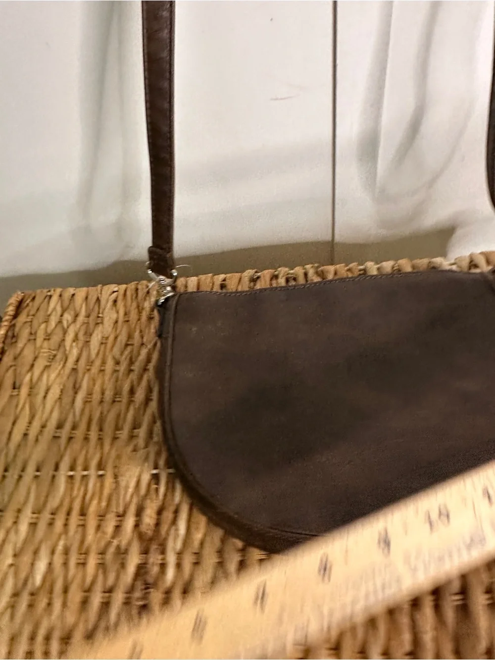 Everyday Dark Brown Hobo Crossbody Bag